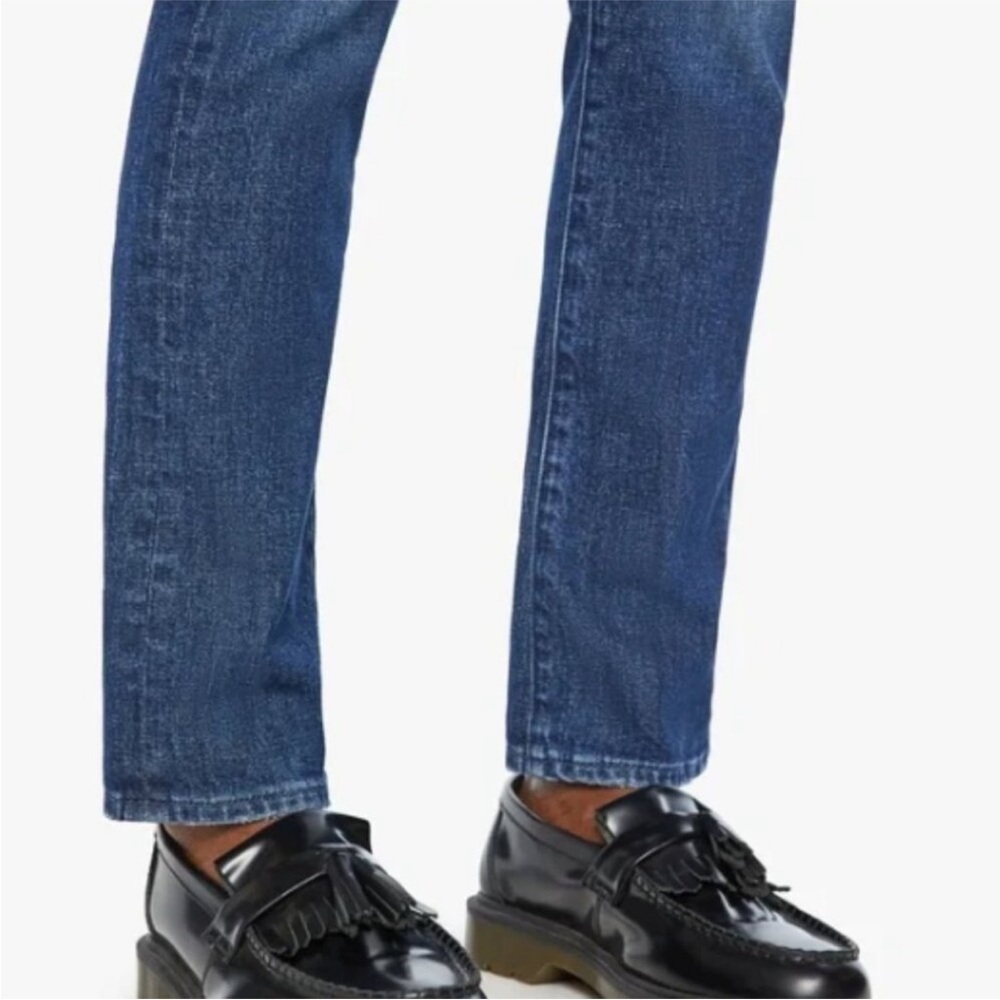 NWT Mother Women’s The Rascal Skimp Yee Haw Straight Leg Denim Jeans Size 28 - Picture 6 of 15
